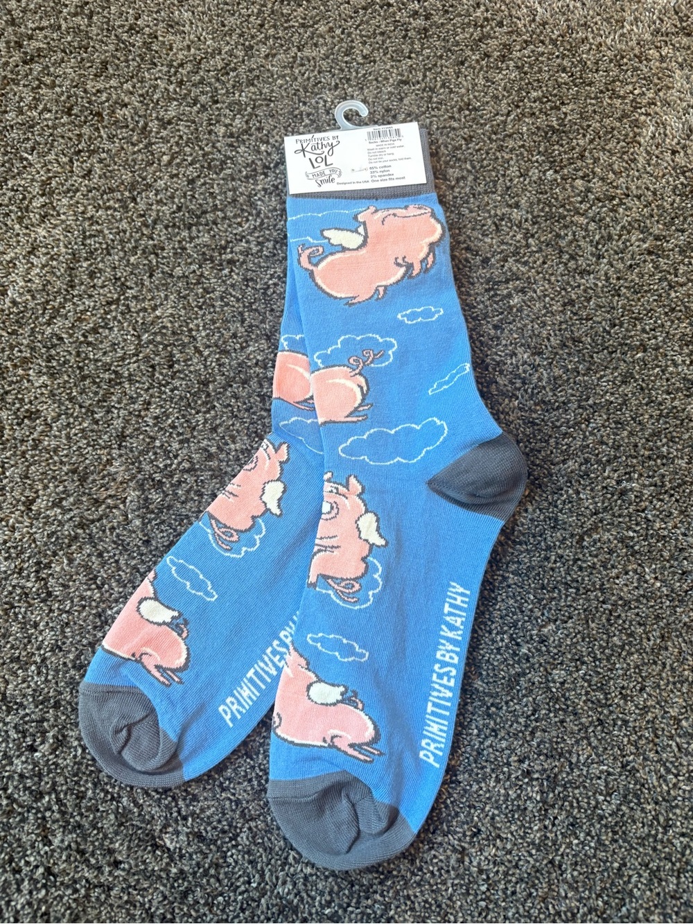 Primitives by Kathy LOL Socks when pigs fly Pattern
